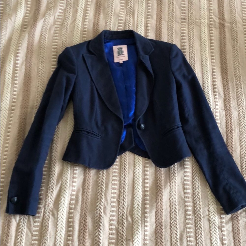 Juicy Couture Navy Blazer